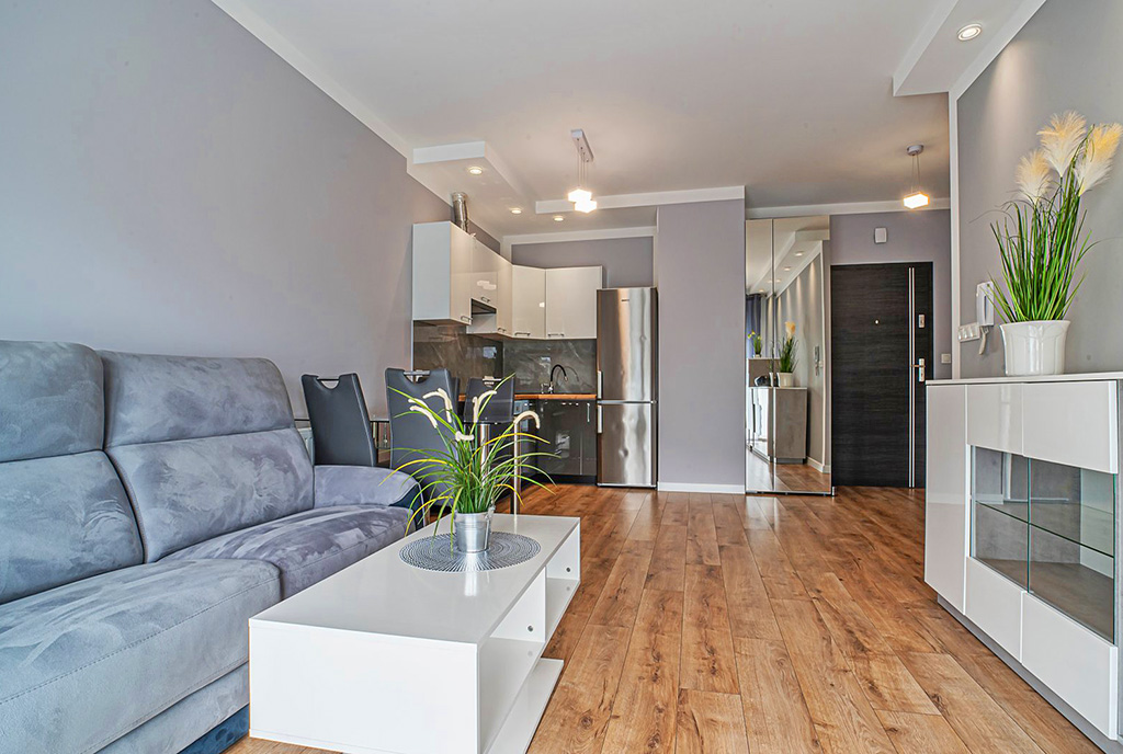 nowoczesne wnętrze ekskluzywnego apartamentu do wynajęcia Bolesławiec
