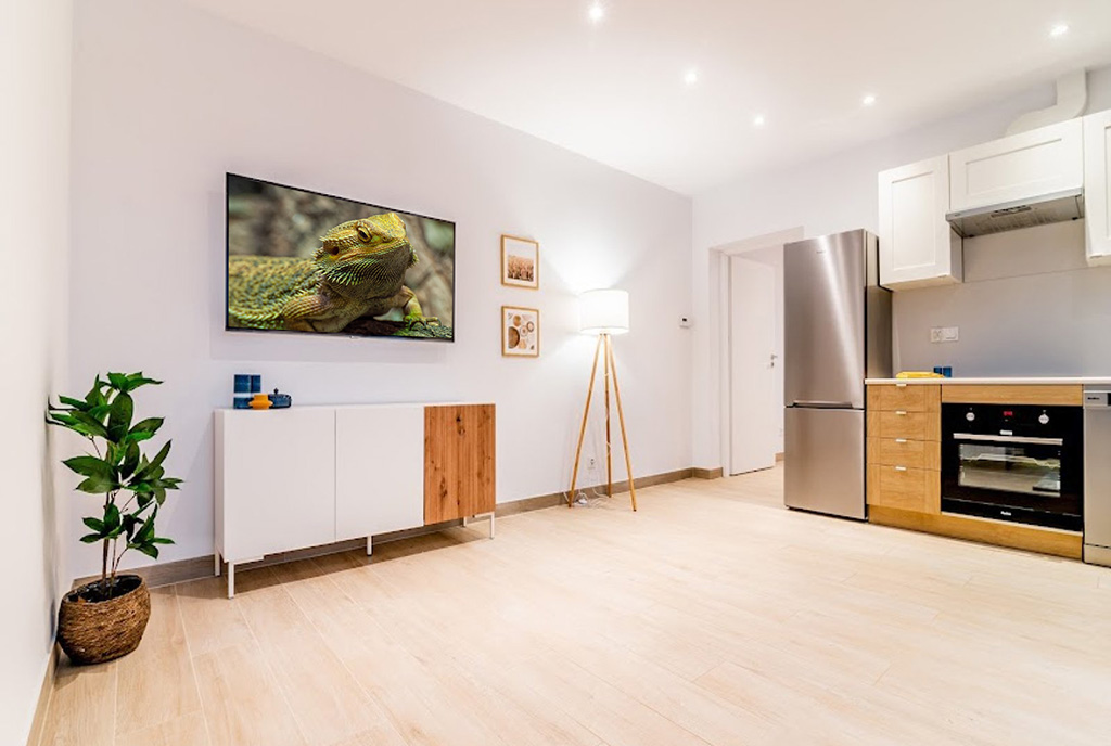 imponujące wnętrze luksusowego apartamentu na sprzedaż Gdynia (okolice)