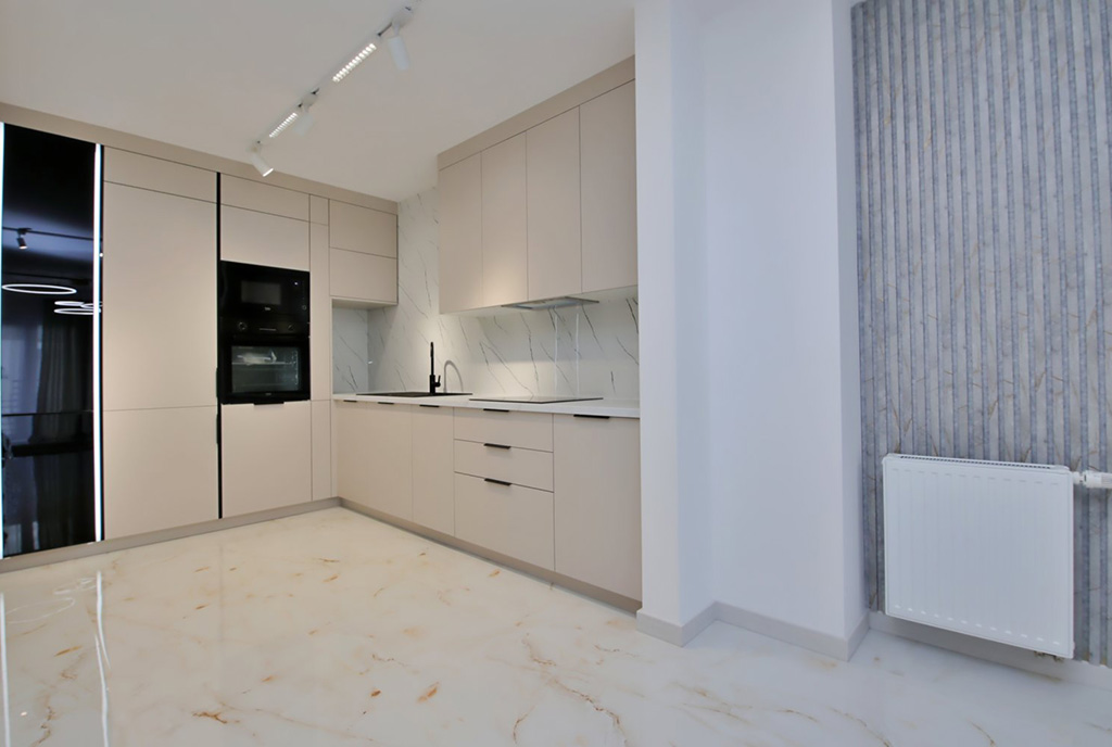 nowoczesna kuchnia w ekskluzywnym apartamencie do sprzedaży Gorzów Wielkopolski
