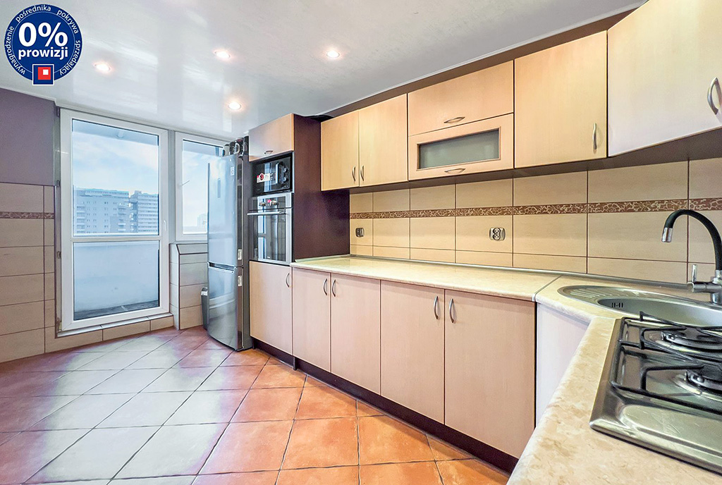 zabudowana kuchnia w ekskluzywnym apartamencie na sprzedaż Katowice