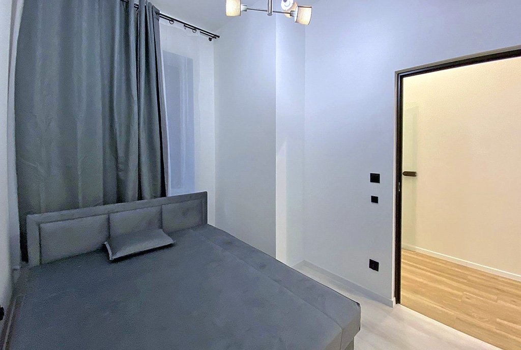 zadbana sypialnia w luksusowym apartamencie do wynajmu Szczecin