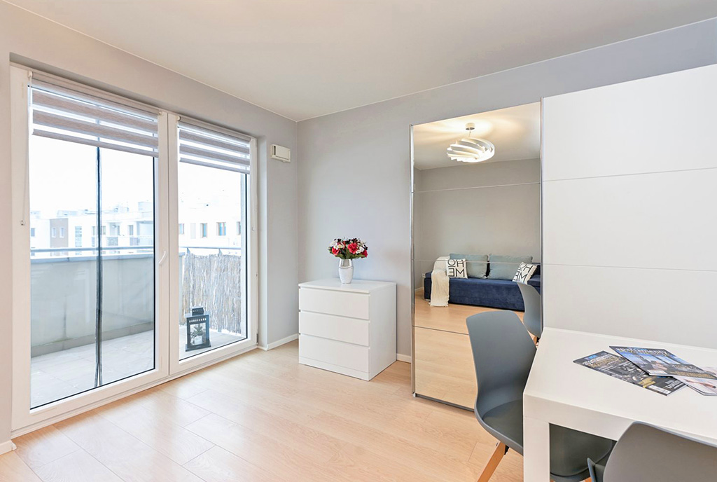 nowoczesny design wnętrza ekskluzywnego apartamentu do wynajęcia Warszawa