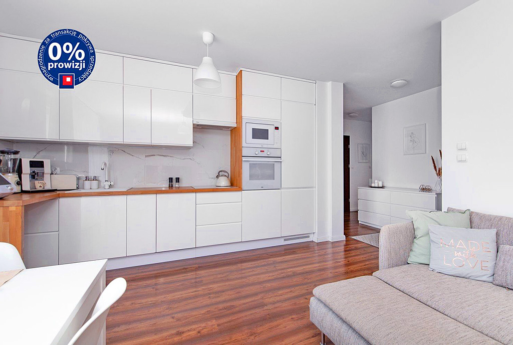 nowoczesna kuchnia w luksusowym apartamencie na sprzedaż Gdynia (okolice)