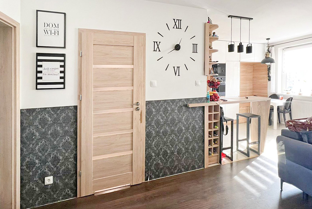 przestronne wnętrze luksusowego apartamentu do sprzedazy Kalisz (okolice)