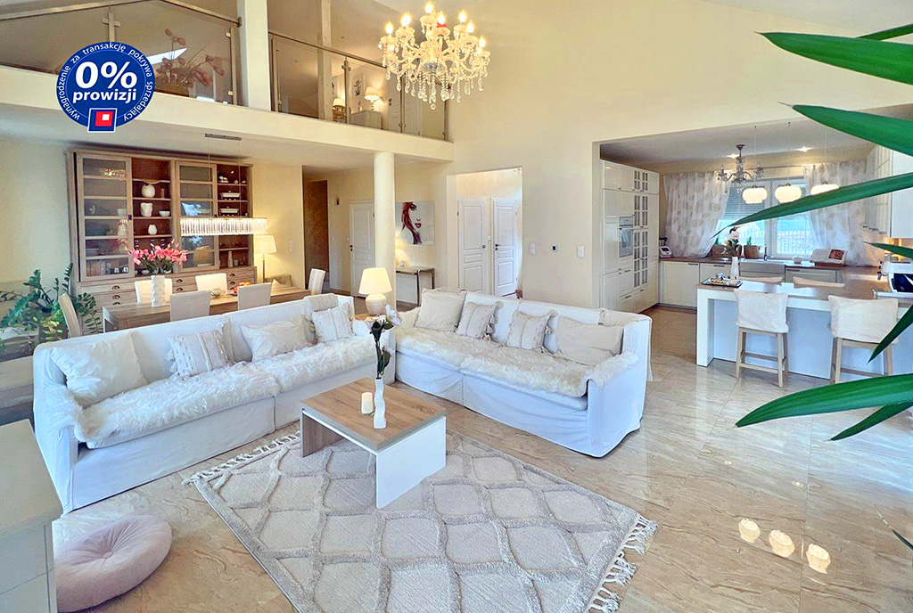 2-pozimowy salon w luksusowej willi na sprzedaż Wałbrzych (okolice)