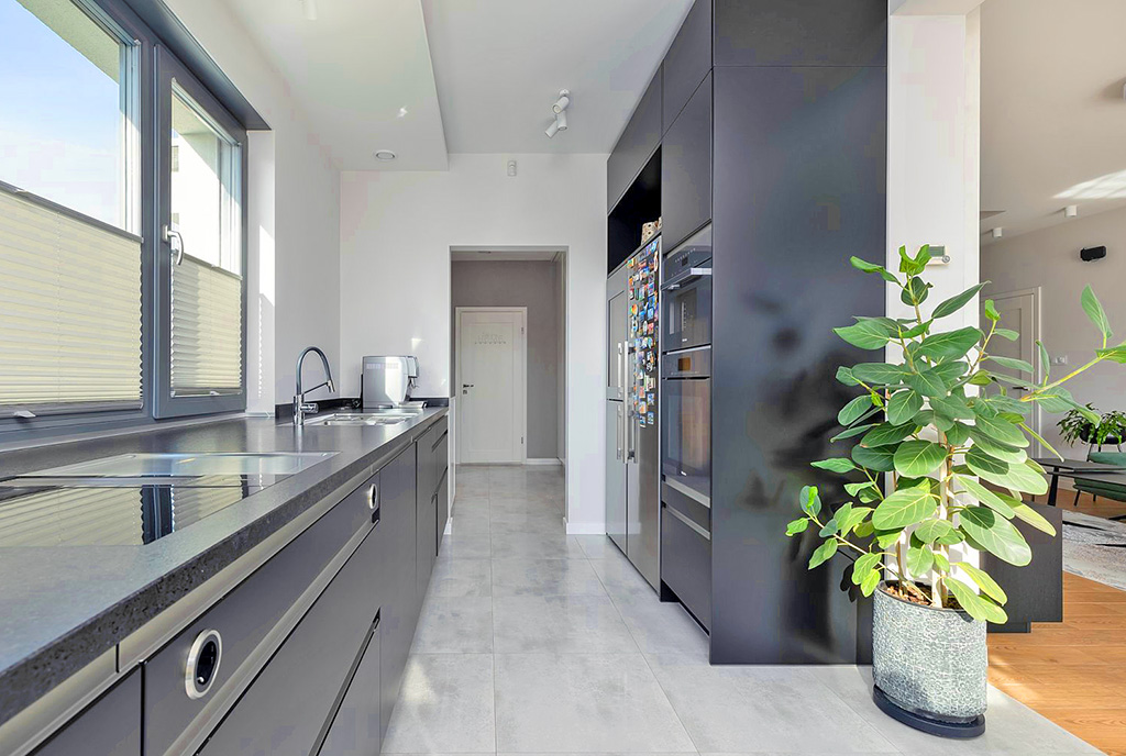 designerska kuchnia w luksusowej willi na sprzedaż Szczecin