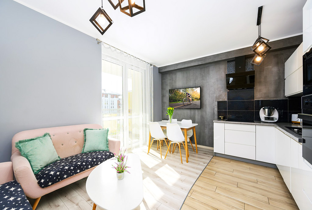 nowoczesne wnętrze ekskluzywnego apartamentu do sprzedaży Gdańsk okolice