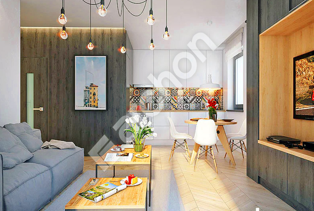 elegancka kuchnia w ekskluzywnym apartamencie na sprzedaż Legnica (okolice)