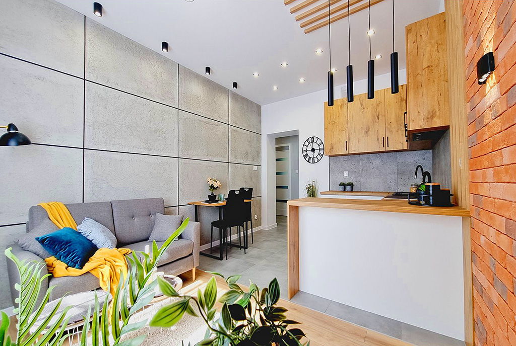 nowoczesne wnętrze ekskluzywnego apartamentu do sprzedaży Mielec