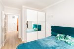 fragment sypialni w ekskluzywnym apartamencie na wynajem Szczecin