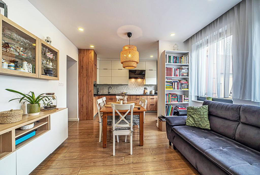 gustownie zaprojektowane wnętrze ekskluzywnego apartamentu do sprzedaży Bolesławiec