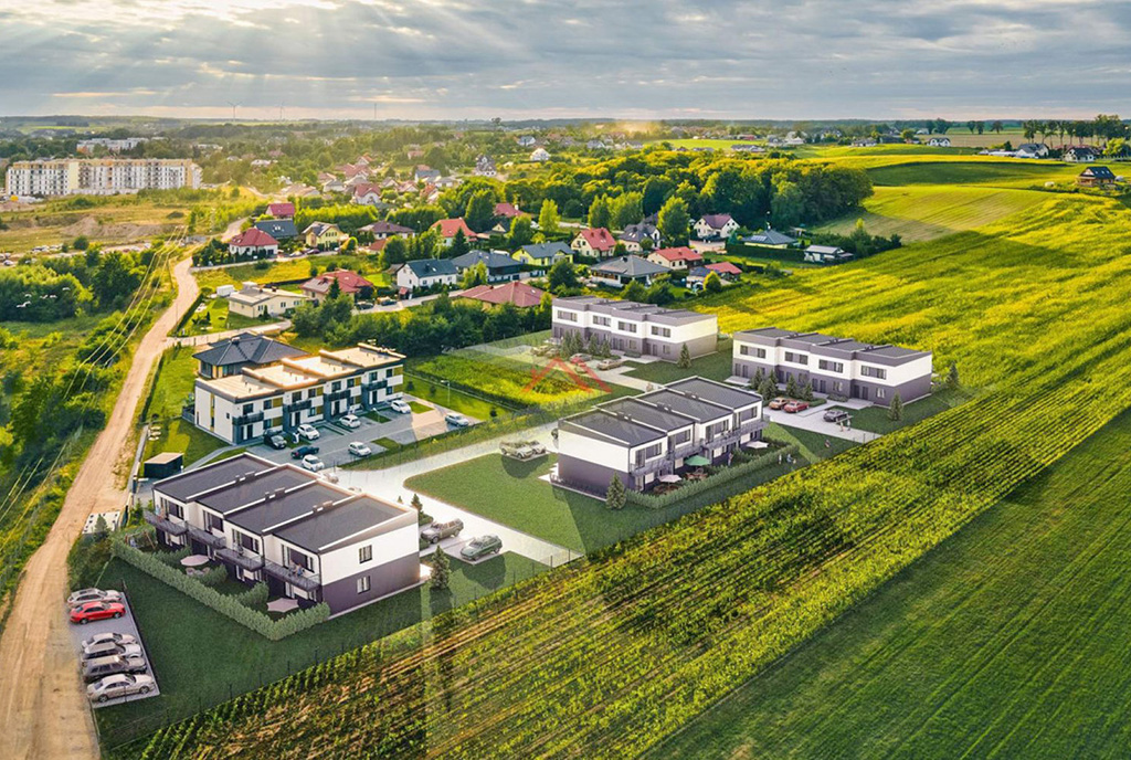 atrakcyjna, zielona okolica, gdzie znajduje się luksusowy apartament do sprzedaży Bydgoszcz (okolice)