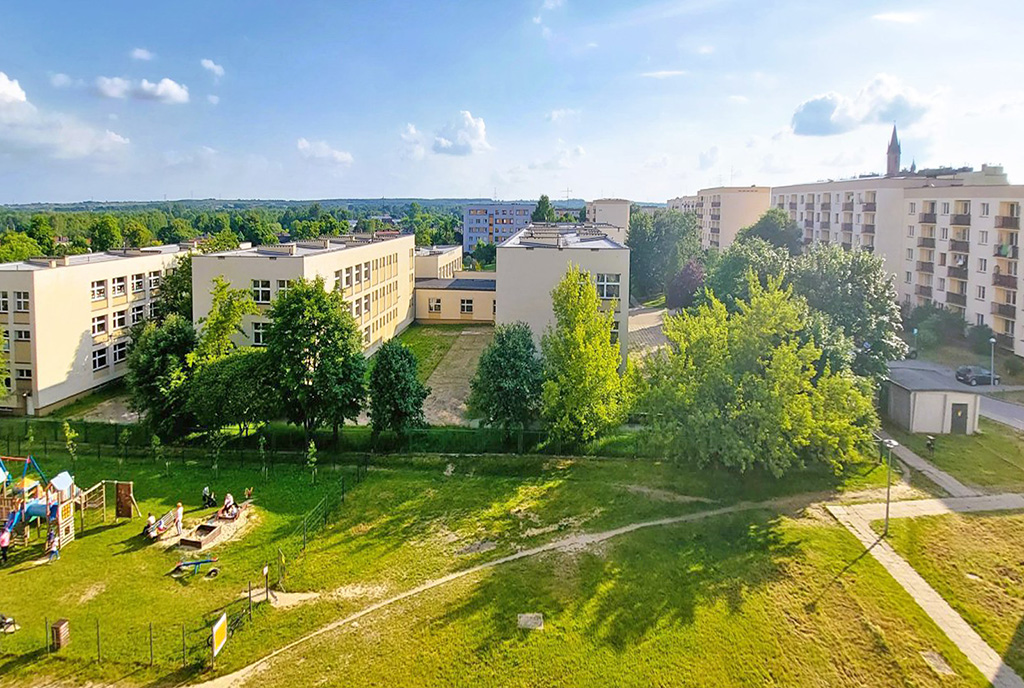 widok z balkonu przy luksusowym apartamencie do sprzedaży Częstochowa okolice