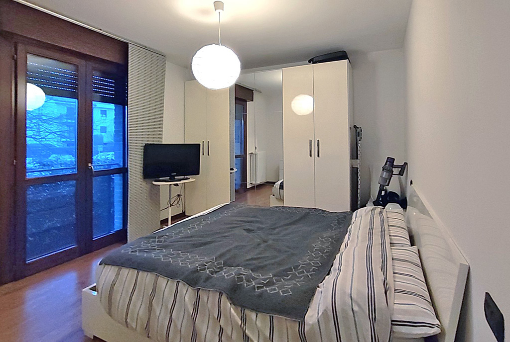 imponująca sypialnia w luksusowym apartamencie na sprzedaż Włochy Padwa