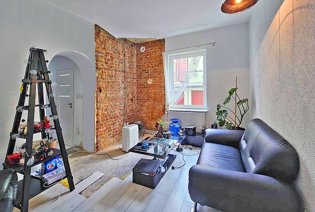nowoczesna architektura wnętrza ekskluzywnego apartamentu do sprzedaży Zielona Góra (okolice)