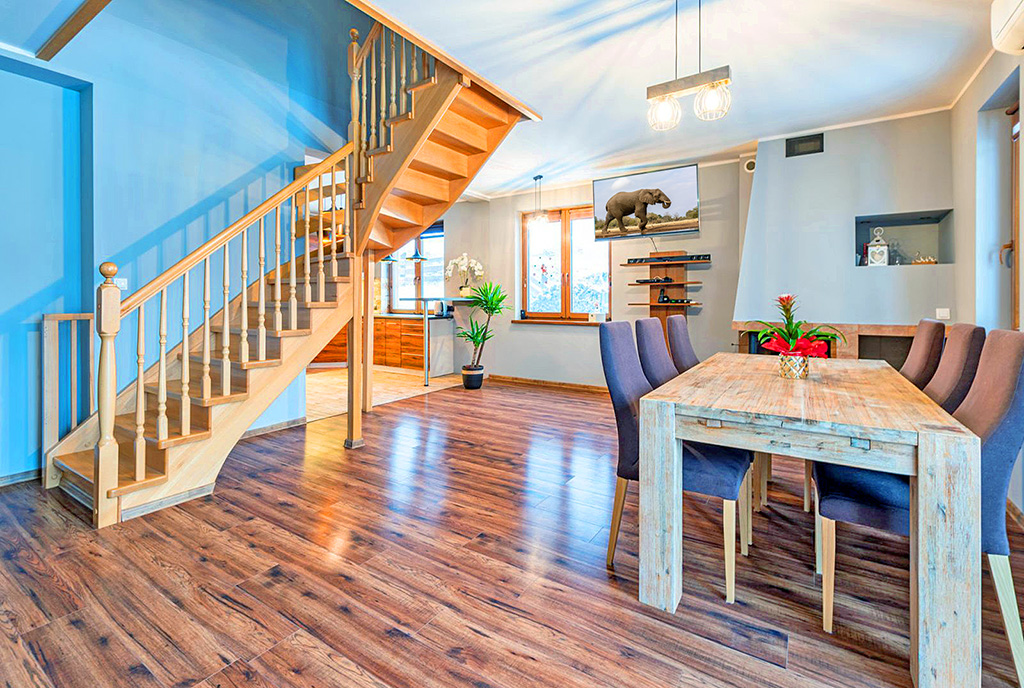 nowoczesne wnętrze ekskluzywnej willi do sprzedaży Elbląg (okolice)