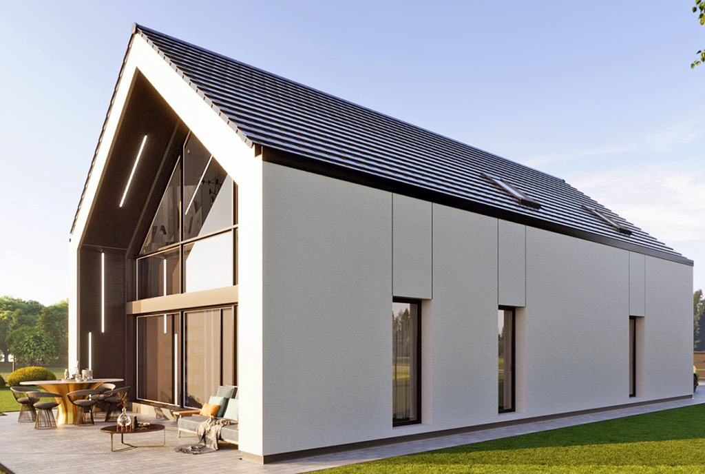 imponująca bryła luksusowej willi na sprzedaż Cieszyn