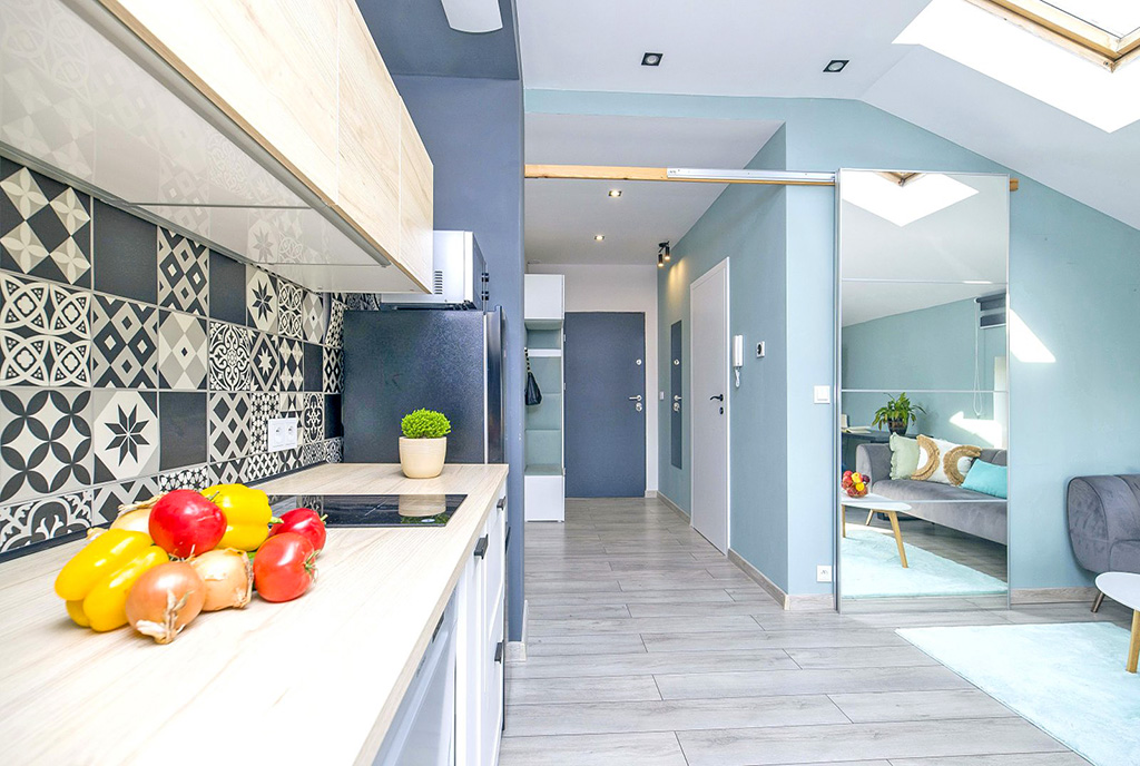 nowoczesne wnętrze ekskluzywnego apartamentu do sprzedaży Katowice (okolice)
