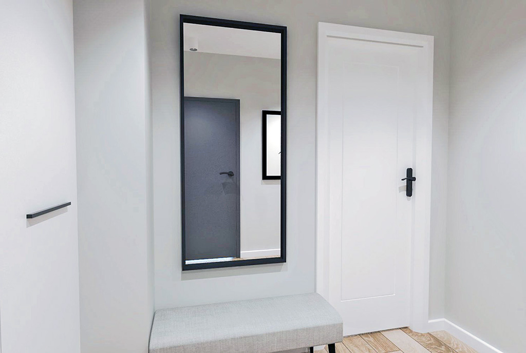 przedpokój w ekskluzywnym apartamencie na sprzedaż Ostrów Wielkopolski