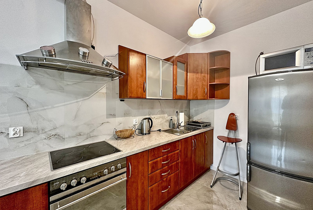 zabudowana kuchnia w ekskluzywnym apartamencie na wynajem Słupsk