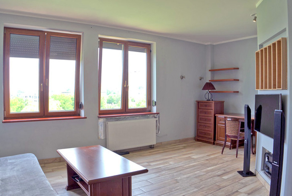 fragment jednego z pokoi w luksusowym apartamencie na sprzedaż Piotrków Trybunalski