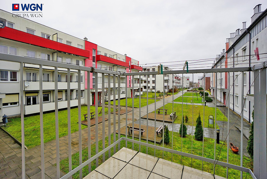 widokowy taras przy ekskluzywnym apartamencie na wynajem Konin