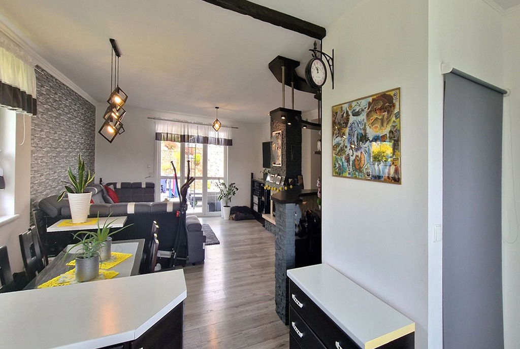 eleganckie wnętrze ekskluzywnej willi na sprzedaż Bielsko-Biała (okolice)