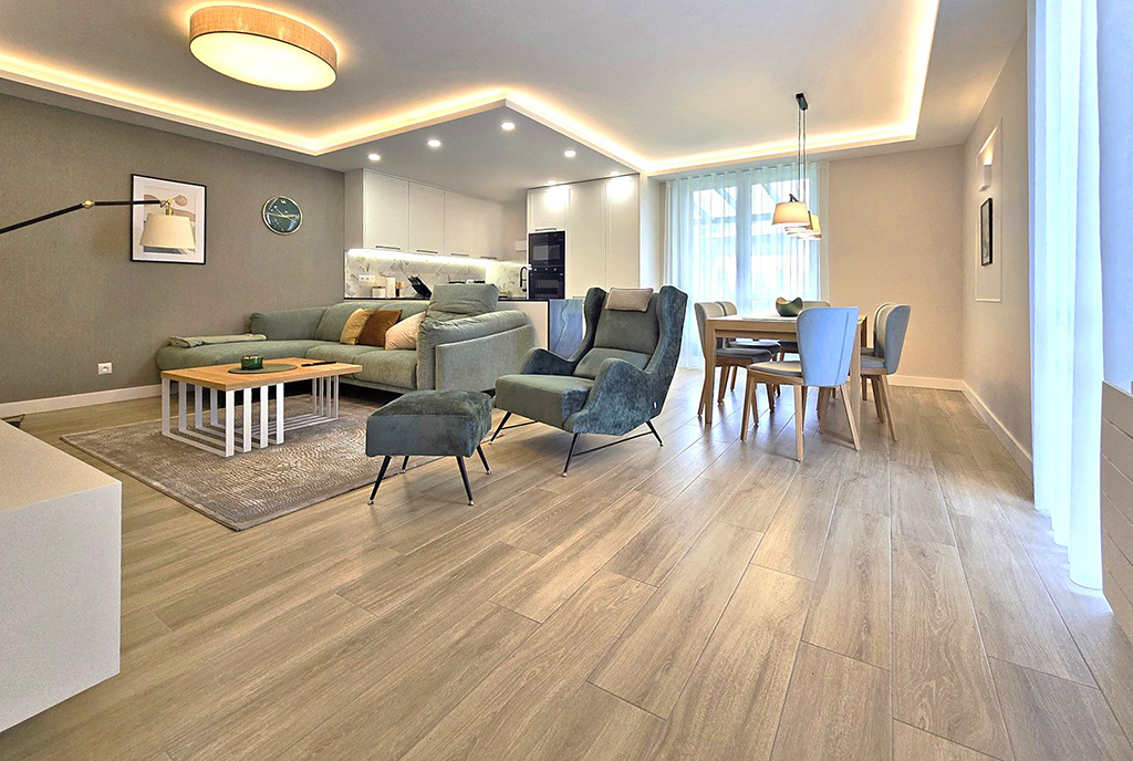 imponujący salon w ekskluzywnej willi do sprzedaży Bielsko-Biała (okolice)