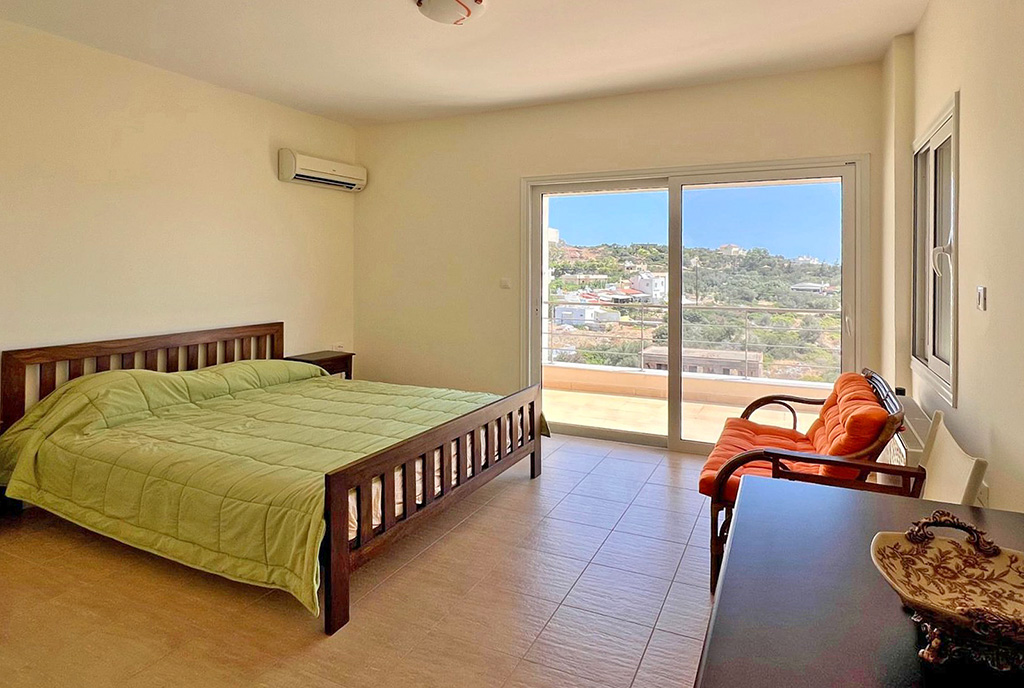 fantastyczna sypialnia w ekskluzywnym apartamencie na sprzedaż Grecja (Kreta)
