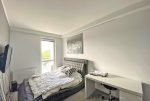 zaciszna sypialnia w ekskluzywnym apartamencie na wynajem Szczecin