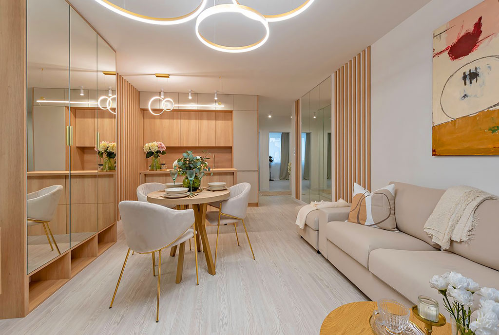 kameralne wnętrze luksusowego apartamentu na sprzedaż Elbląg