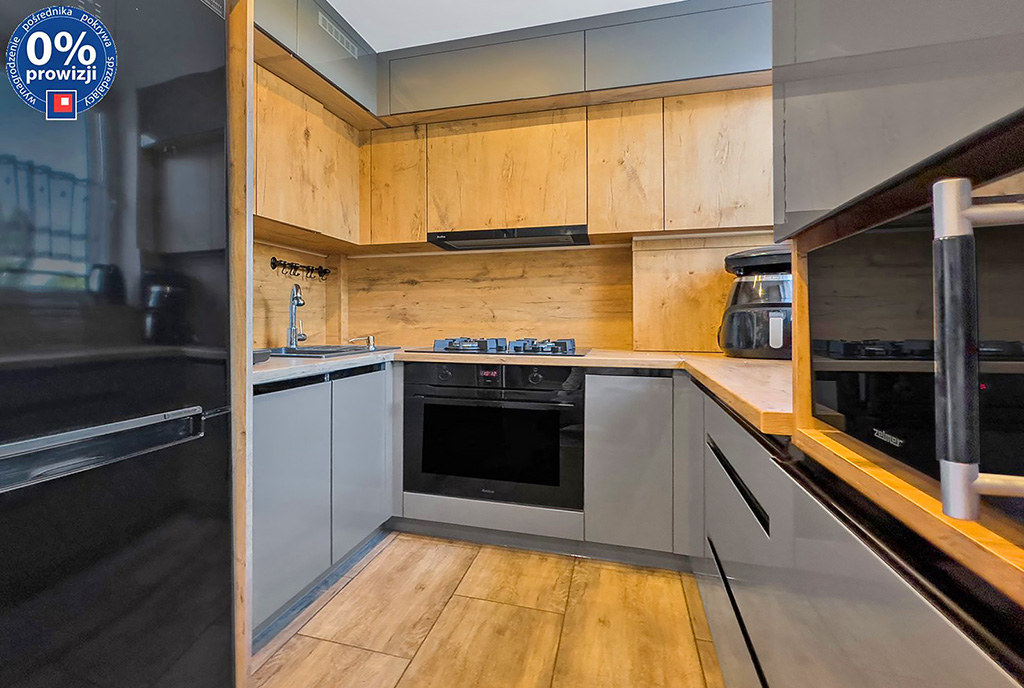 zabudowana kuchnia w luksusowym apartamencie na sprzedaż Katowice (okolice)