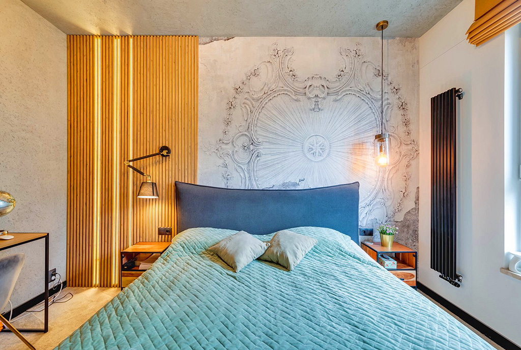fragment sypialni w ekskluzywnym apartamencie na sprzedaż Gdańsk