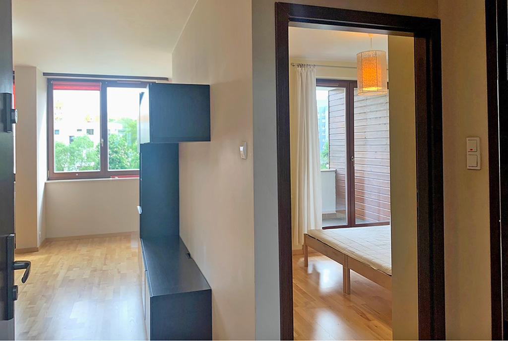 rozkładowy układ pomieszczeń w ekskluzywnym apartamencie na wynajem Wrocław