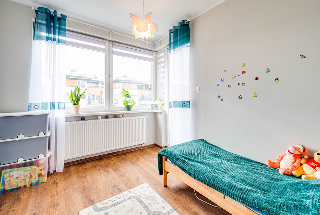 imponująca sypialnia w ekskluzywnym apartamencie na sprzedaż Gdańsk