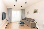 fragment pokoju dziennego w luksusowym apartamencie do wynajmu Szczecin