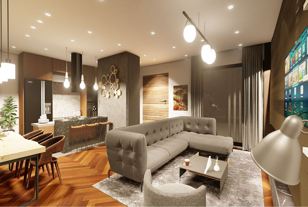 kameralne wnętrze w luksusowej willi na sprzedaż Cypr (Famagusta)