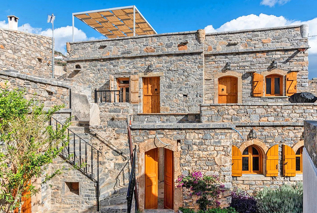 wybudowana w greckim stylu ekskluzywna willa do sprzedaży Grecja (Kreta)