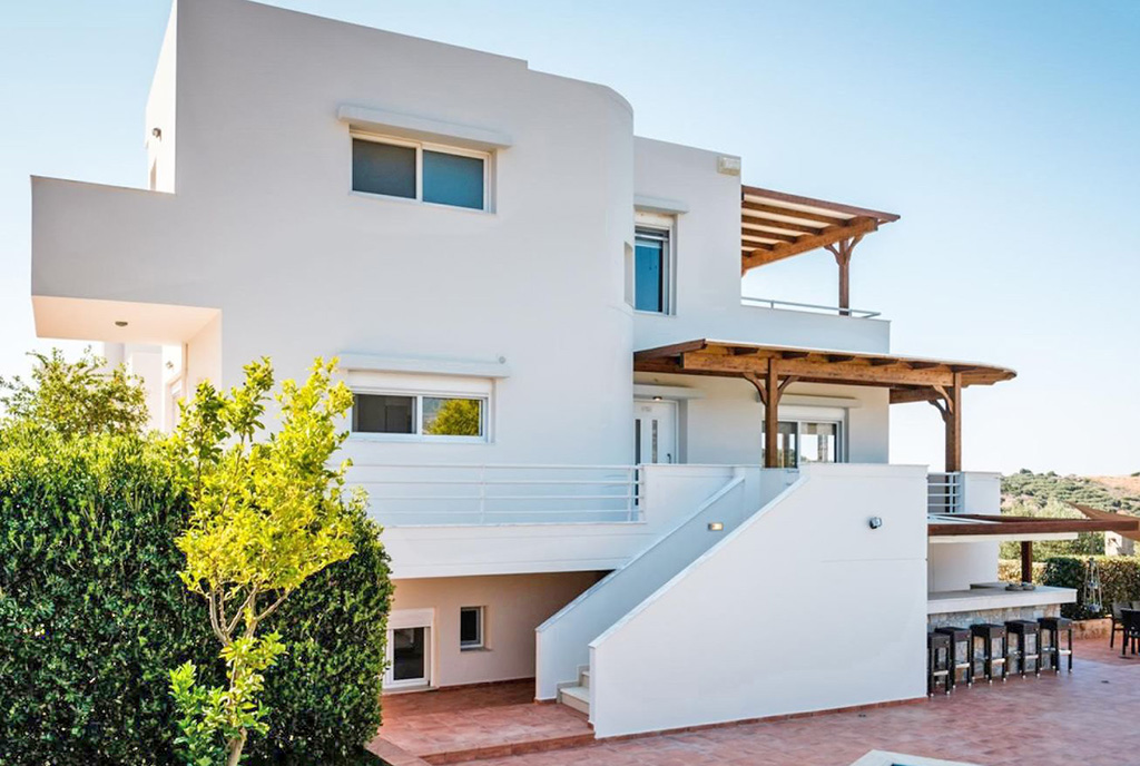 zaprojektowana w nowoczesnym stylu ekskluzywna willa do sprzedaży Grecja (Kreta)