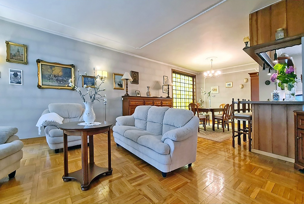 stylowy salon w ekskluzywnej willi do sprzedaży Łódź (okolice)