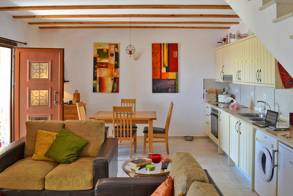zadbany salon w luksusowej willi na sprzedaż Grecja (Kreta)