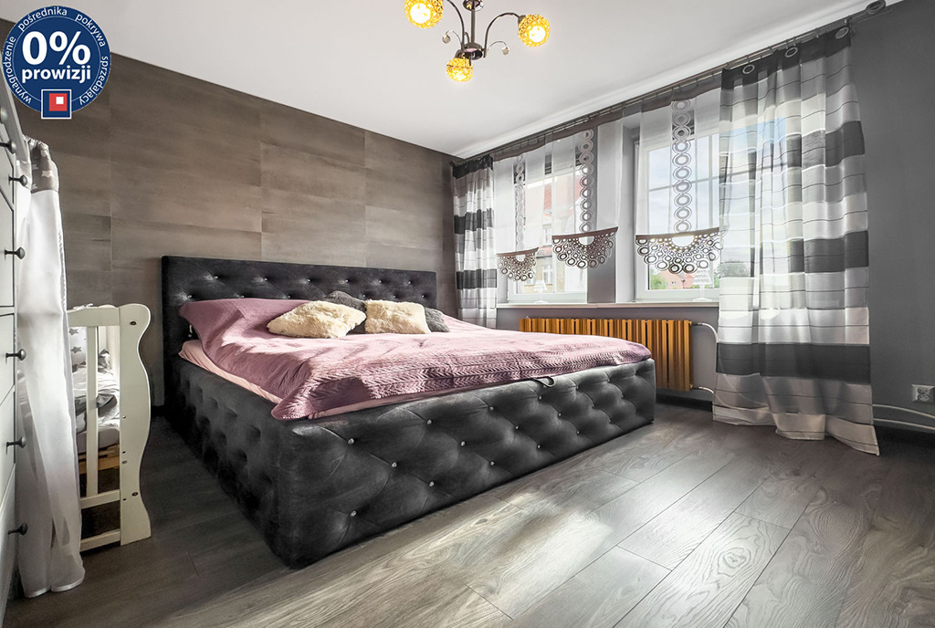 kameralna sypialnia w ekskluzywnym apartamencie na sprzedaż Katowice (okolice)