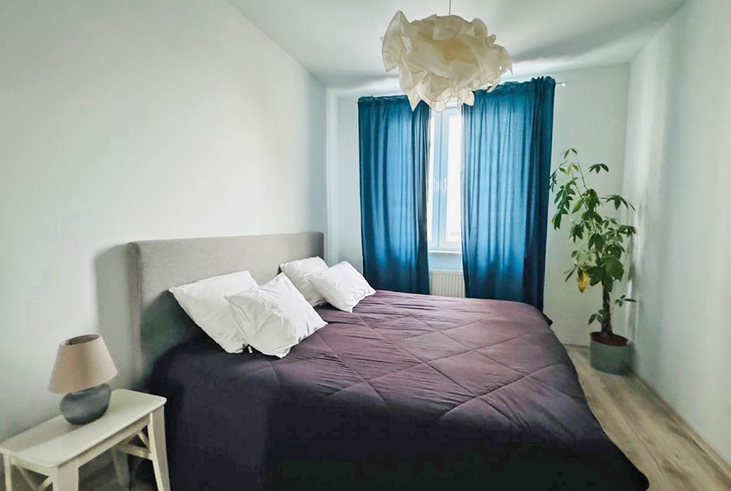 kameralna sypialnia w ekskluzywnym apartamencie na sprzedaż Warszawa