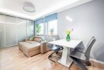 zbliżenie na salon w ekskluzywnym apartamencie do sprzedaży Wrocław