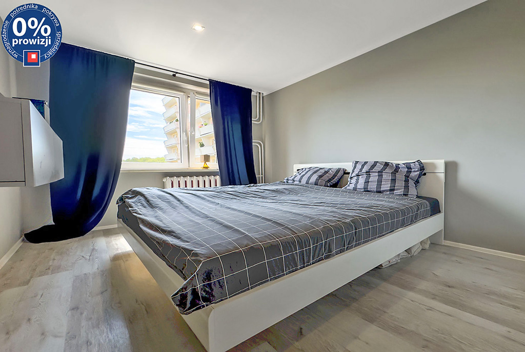 wygodna sypialnia w ekskluzywnym apartamencie na sprzedaż Katowice