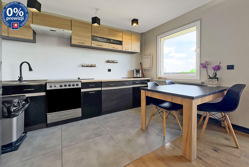zbliżenie na aneks kuchenny w luksusowym apartamencie na sprzedaż Katowice