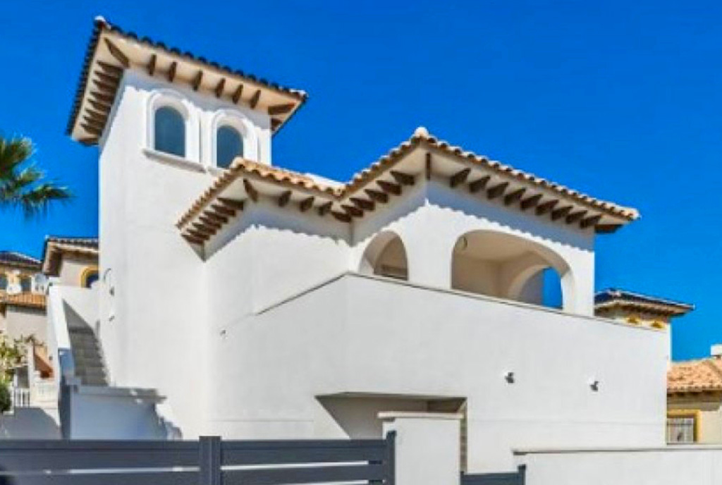 imponująca architektura ekskluzywnej willi do sprzedaży Hiszpania (La Zenia , Orihuela Costa)