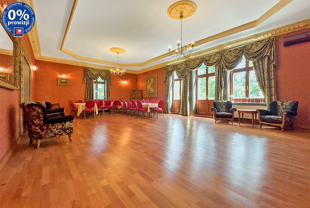 wytworne wnętrze luksusowej willi na sprzedaż Opole