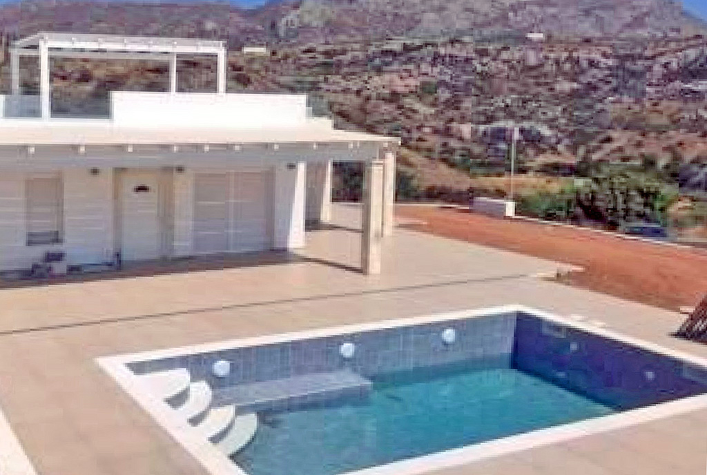 prywatny basen przy ekskluzywnej willi do sprzedaży Grecja (Kreta)