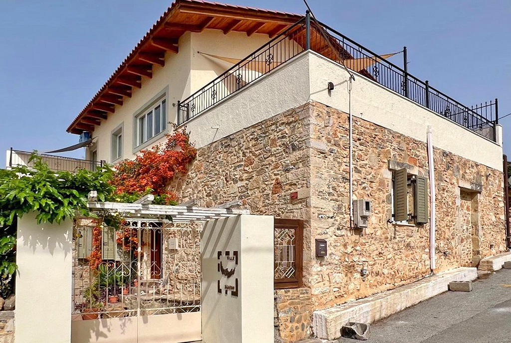 imponująca architektura ekskluzywnej willi do sprzedaży Grecja (Kreta)